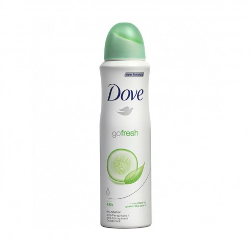 DOVE Body Spray 150ml Go Fresh Cucumber & Green Tea 